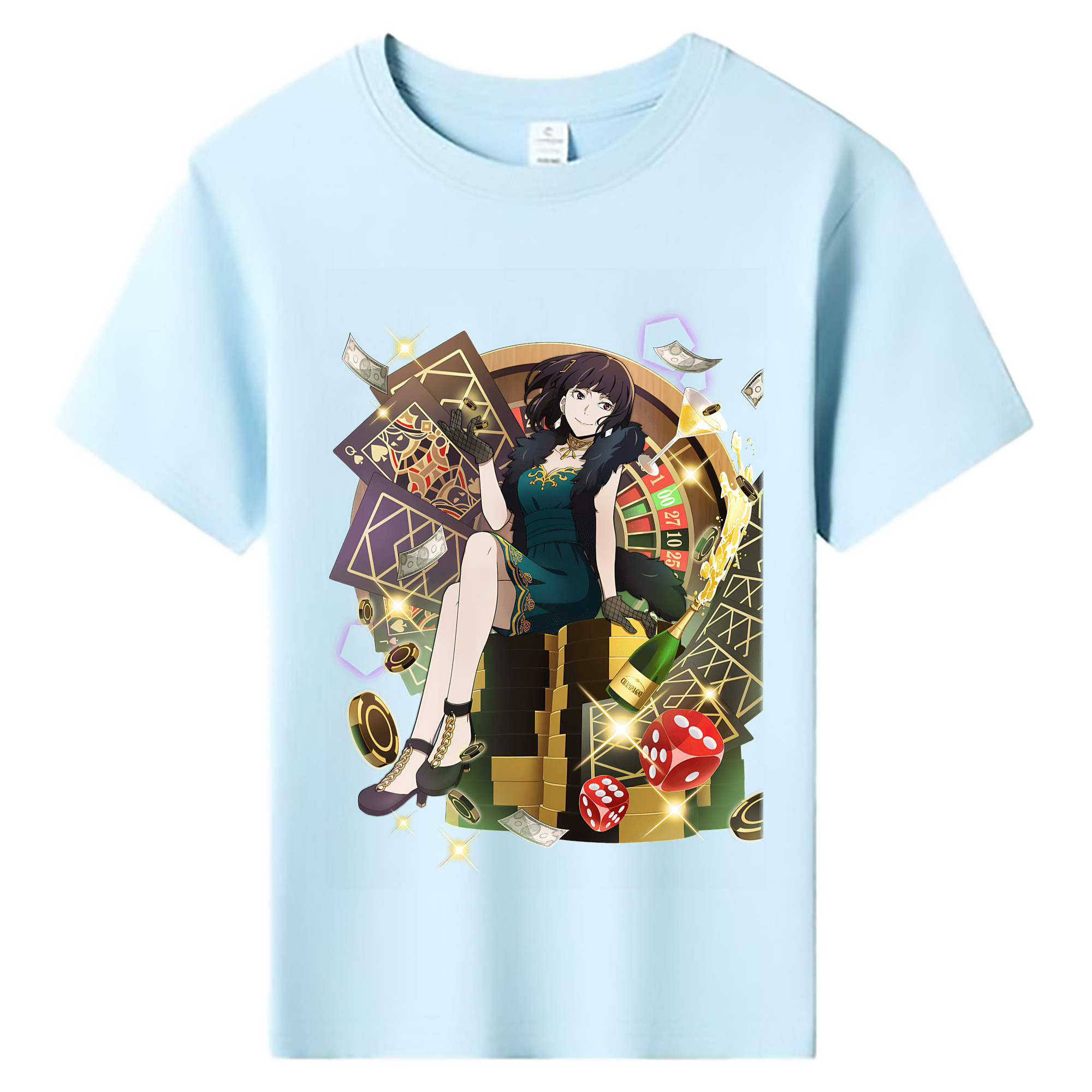 （画像用） 文豪ストレイドッグス Bungo Stray Dogs 綿100％キッズTシャツ（フロントプリント）